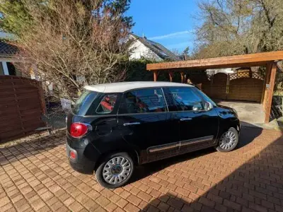 Gebraucht Fiat 500L Lounge 95 PS (69 kW) 2016 Schwarz Van / Kleinbus