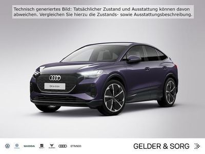 Violett (auroraviolett metallic) Gebraucht 2025 Audi Q4 Sportback e-tron S-Line SUV | 54.981 € (Teuer)