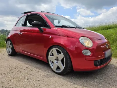 Gebraucht Fiat 500 Abarth 69 PS (50 kW) 2008 Rot Kleinwagen