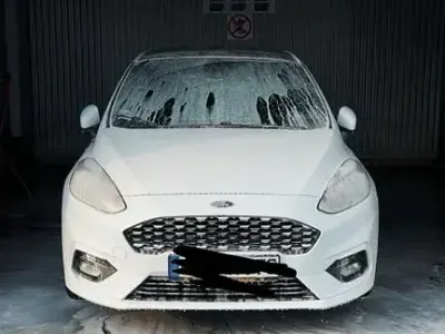 Gebraucht Ford Fiesta ST-Line 101 PS (74 kW) 2017 Weiß Kleinwagen
