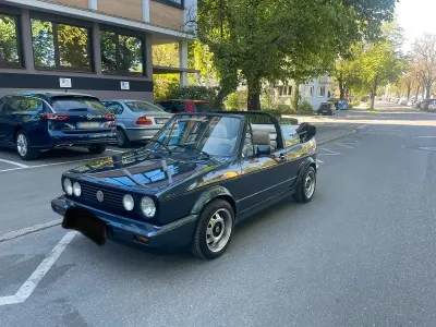 Gebraucht VW Golf Cabriolet 90 PS (66 kW) 1989 Blau Cabrio