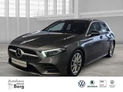 Brugt Mercedes A200 Sport 150 HK (110 kW) 2021 Grå Sedan