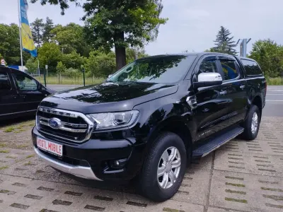Gebraucht Ford Ranger Limited 170 PS (125 kW) 2022 Obsidianschwarz metallic Pickup