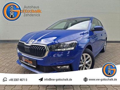 Gebraucht Skoda Fabia Selection 80 PS (58 kW) 2024 Blau Kleinwagen