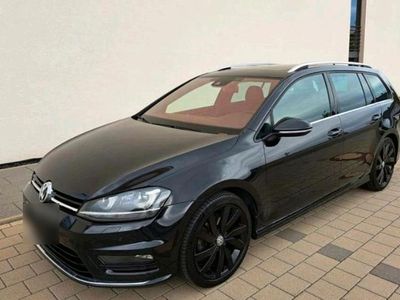 Gebraucht VW Golf VII R-line 150 PS (110 kW) 2016 Schwarz Kombi