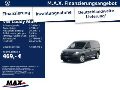 Neu VW Caddy Maxi 122 PS (89 kW) 2026 Grau Van / Kleinbus