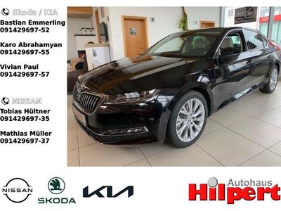 Gebraucht Skoda Superb Premium Edition 200 PS (147 kW) 2023 Blackmagic perleffekt (metallic) Limousine