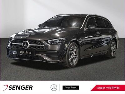 Grau Gebraucht 2023 Mercedes C300e AMG line Kombi | 39.690 € (Fairer Preis)
