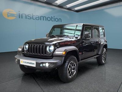 Gebraucht Jeep Wrangler Rubicon 272 PS (200 kW) 2024 Schwarz SUV