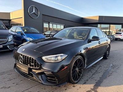 Gebraucht Mercedes C63 AMG AMG 476 PS (350 kW) 2024 Metalliclack obsidianschwarz Limousine