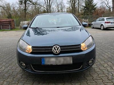Gebraucht VW Golf VI 110 PS (80 kW) 2009 Blau Kleinwagen