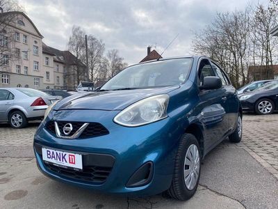 Gebraucht Nissan Micra Visia 80 PS (58 kW) 2015 Blau Kleinwagen