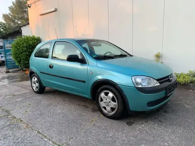 Gebraucht Opel Corsa 75 PS (55 kW) 2002 Mintsilber m2 Kleinwagen