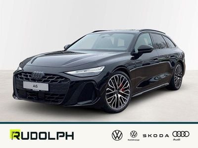 Mythosschwarz metallic Neu 2025 Audi A6 S-Line Kombi | 83.630 € (Etwas zu teuer)