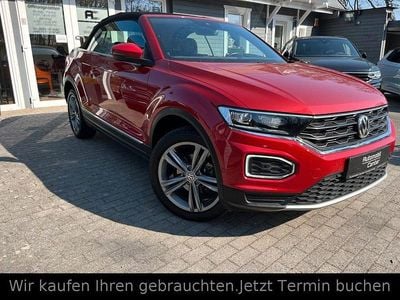 Gebraucht VW T-Roc Cabriolet Style 150 PS (110 kW) 2020 Rot Cabrio