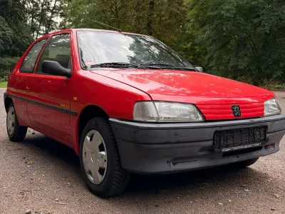Gebraucht Peugeot 106 45 PS (33 kW) 1995 Rot Kleinwagen