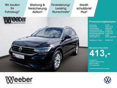 Usata VW Tiguan R-line 150 CV (110 kW) 2023 Nero SUV