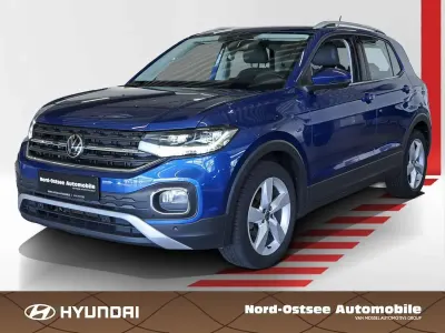 Gebraucht VW T-Cross Style 110 PS (80 kW) 2021 Reef blue metallic SUV
