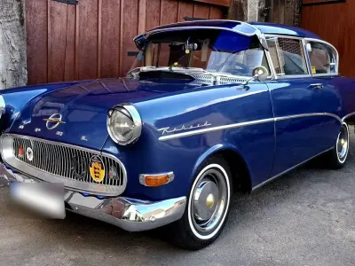 Gebraucht Opel Rekord 45 PS (33 kW) 1958 Blau Limousine