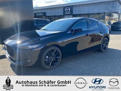 Schwarz Gebraucht 2022 Mazda 3 Exclusive Kleinwagen | 33.398 €
