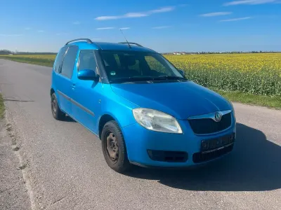 Gebraucht Skoda Roomster 86 PS (63 kW) 2010 Blau Van / Kleinbus