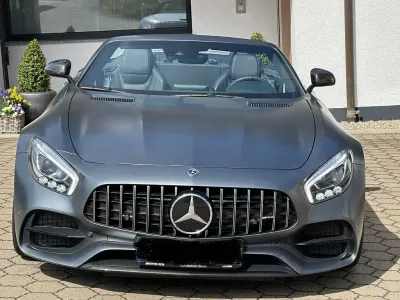 Używany Mercedes AMG GT AMG 557 KM (409 kW) 2018 Szary Kabriolet