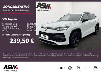 Pure white uni Neu 2025 VW Tayron R-line SUV | 64.155 € (Fairer Preis)