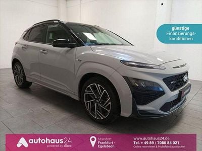 Gebraucht Hyundai Kona N Line 199 PS (146 kW) 2023 Grau SUV