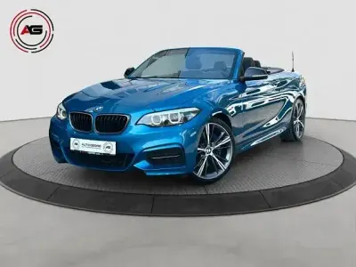 Brugt BMW M240 M Sport 340 HK (250 kW) 2020 Blå Cabriolet