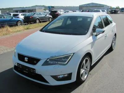 Gebraucht Seat Leon ST FR 125 PS (91 kW) 2017 Weiß Kombi