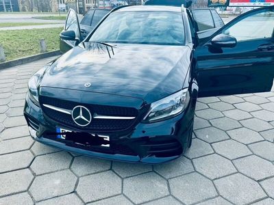 gebraucht Mercedes C220 T AMG Night Edition 9G ,LED, WIDE,KAM,DİST,,,