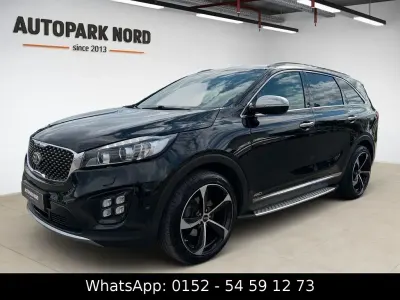 Gebraucht Kia Sorento Platinum Edition 200 PS (147 kW) 2018 (abp) auroraschwarz met SUV