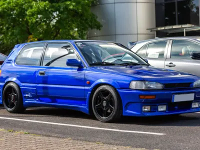 Gebraucht Toyota Corolla 156 PS (114 kW) 1991 Blau Kleinwagen