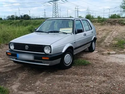 Brugt VW Golf II 69 HK (50 kW) 1990 Sølv Hatchback