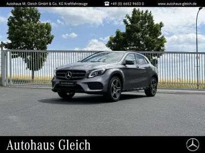 Gebraucht Mercedes GLA200 AMG line 156 PS (114 kW) 2017 Mountaingrau  met. SUV