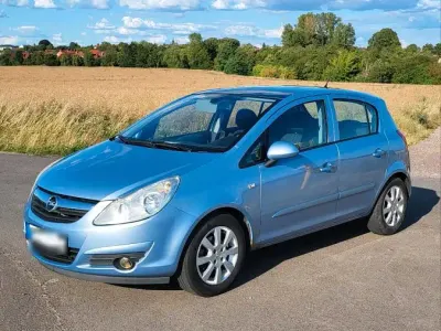 Gebraucht Opel Corsa Edition 90 PS (66 kW) 2007 Blau Kleinwagen