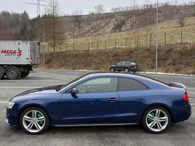 Usata Audi A5 Premium 245 CV (180 kW) 2014 Blu Coupé