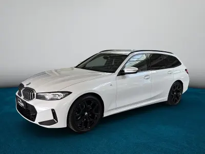 Nouvelle BMW 320 Shadowline 190 ch (139 kW) 2026 Blanc Break