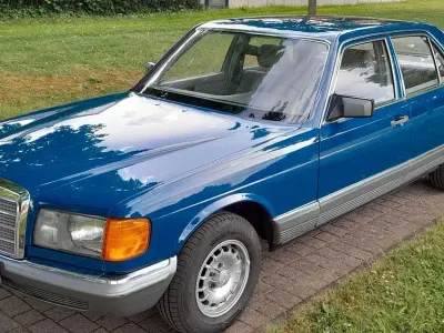 Gebraucht Mercedes S280 156 PS (114 kW) 1981 Blau Limousine
