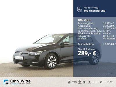 Gebraucht VW Golf VIII Move 110 PS (80 kW) 2024 Schwarz Limousine