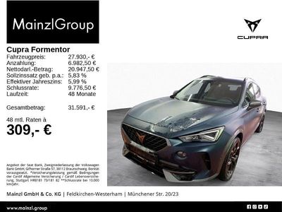 Blau Gebraucht 2023 Cupra Formentor VZ SUV | 27.930 € (Fairer Preis)