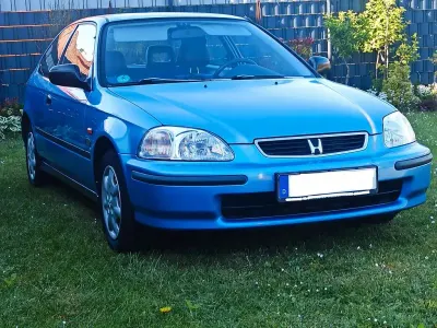 Brugt Honda Civic Comfort Plus 90 HK (66 kW) 1999 Blå Coupe