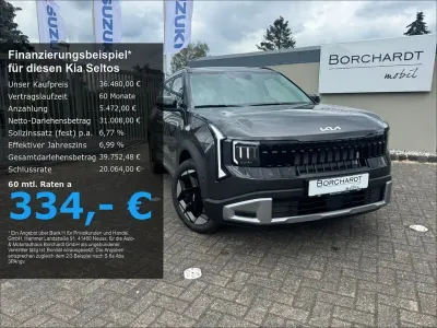 Neu Kia Seltos Spirit 179 PS (131 kW) 2026 Grau SUV