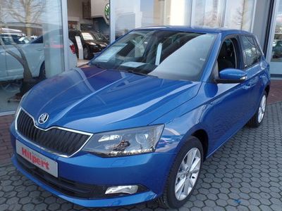 Gebraucht Skoda Fabia Joy 110 PS (80 kW) 2016 Blau metallic Kleinwagen