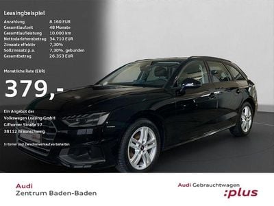 Schwarz Gebraucht 2022 Audi A4 Advanced Kombi | 32.740 € (Teuer)