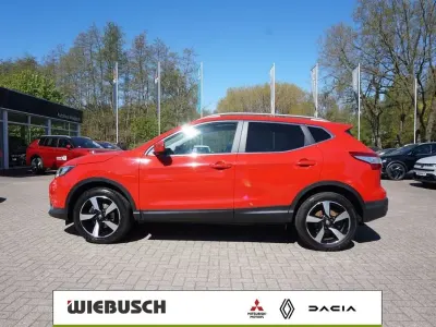 Brugt Nissan Qashqai N-Connecta 116 HK (85 kW) 2017 Rød SUV