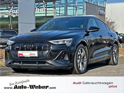 Gebraucht Audi e-tron S-Line 300 kW (408 PS) 2023 Schwarz SUV