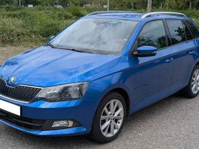 Gebraucht Skoda Fabia Style 110 PS (80 kW) 2017 Blau Kombi