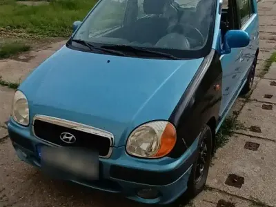 Gebraucht Hyundai Atos Prime 58 PS (42 kW) 2002 Blau Kleinwagen
