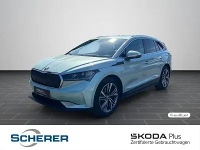Gebraucht Skoda Enyaq iV Suite 194 kW (265 PS) 2022 Arcticsilber metallic (metallic) SUV
